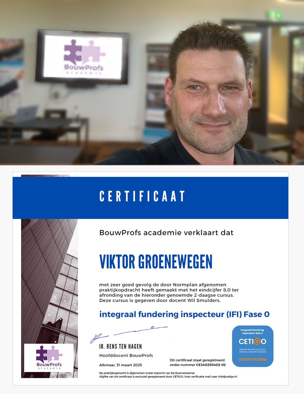 Metingen op locatie door Quattro Expertise